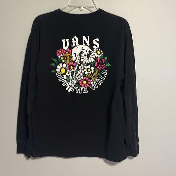 Vans Classic Fit Long Sleeve T-shirt Mens Medium - Picture 4 of 5